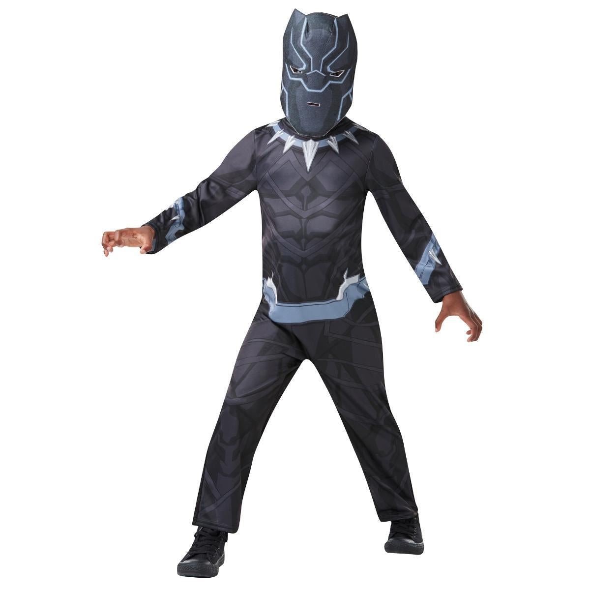 Rubies - Black Panther Marvel Avengers Costume - Boys - Fancy Dress Central