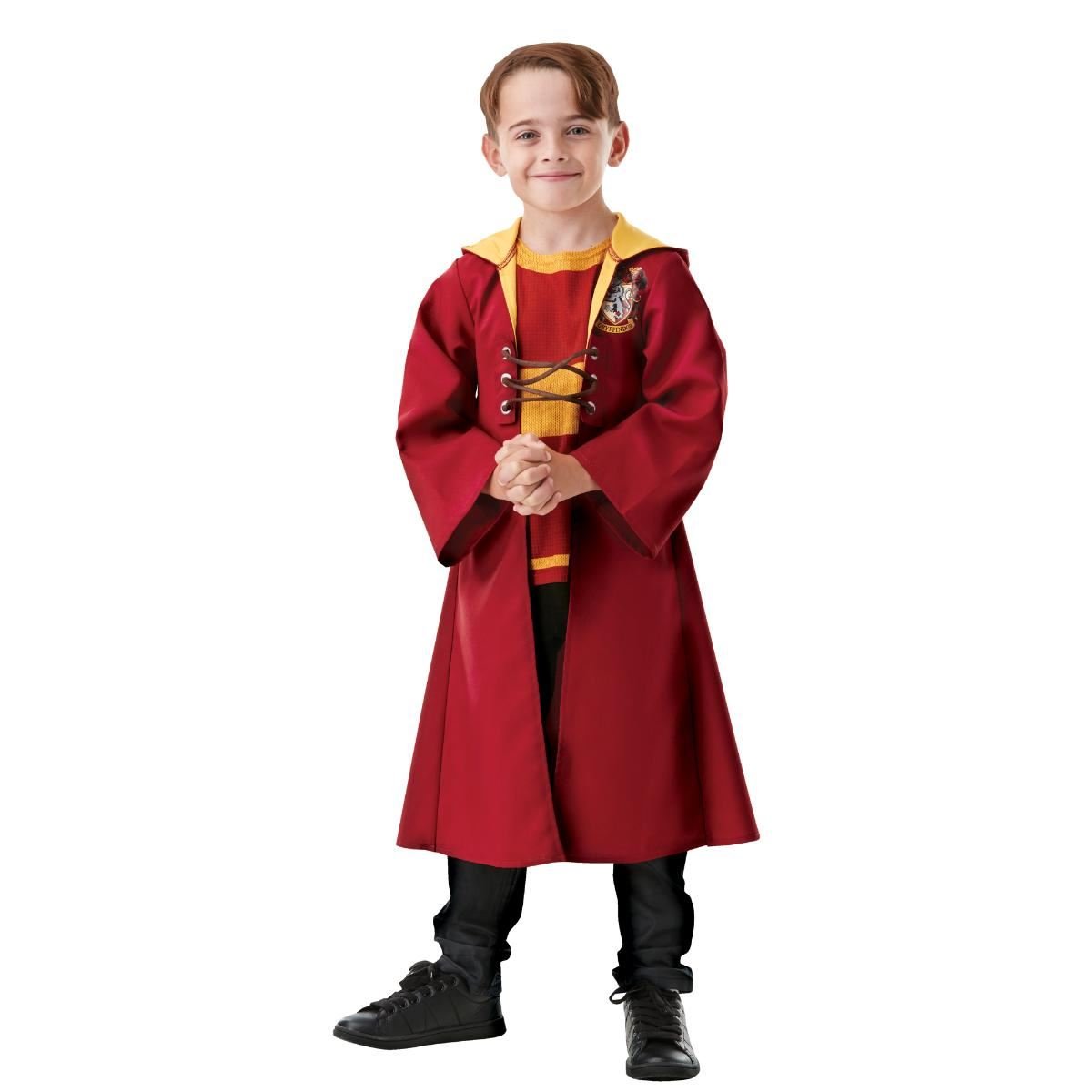 Rubies - Harry Potter Gryffindor Quidditch Robe - Child - Fancy Dress Central