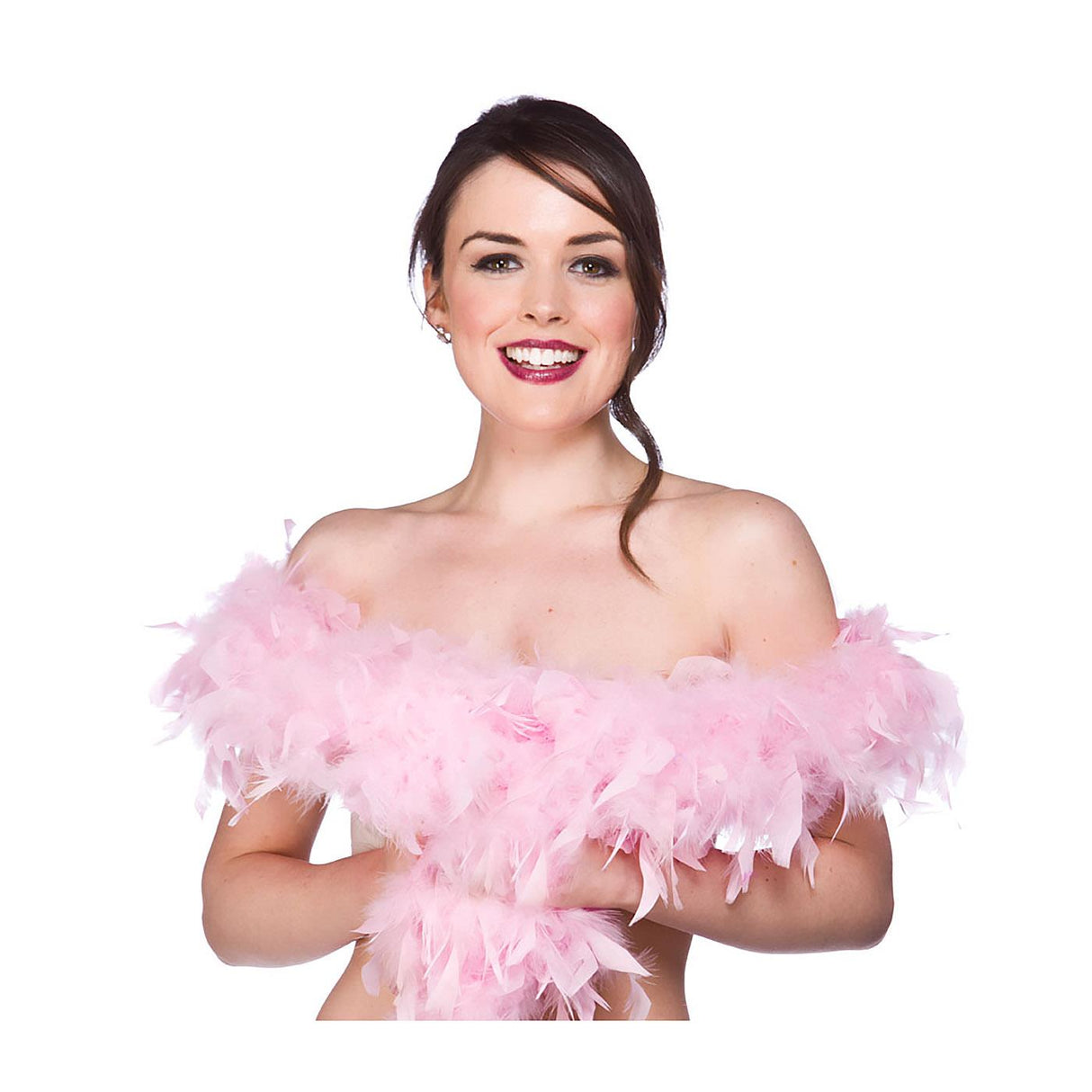 Feather Boa 1.7m (Baby Pink) - Adult