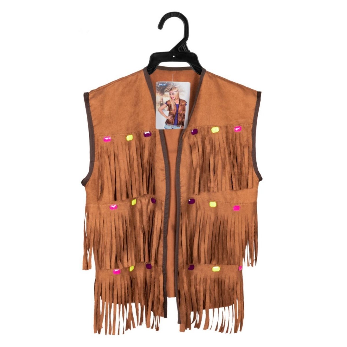 Boland - Hippie Vest - Women - Fancy Dress Central