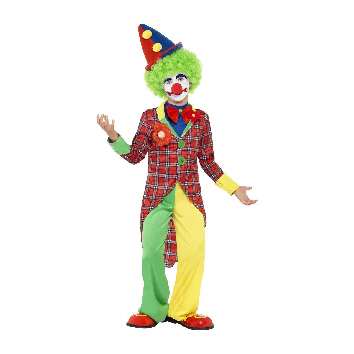 Smiffys - Clown Costume - Child - Fancy Dress Central
