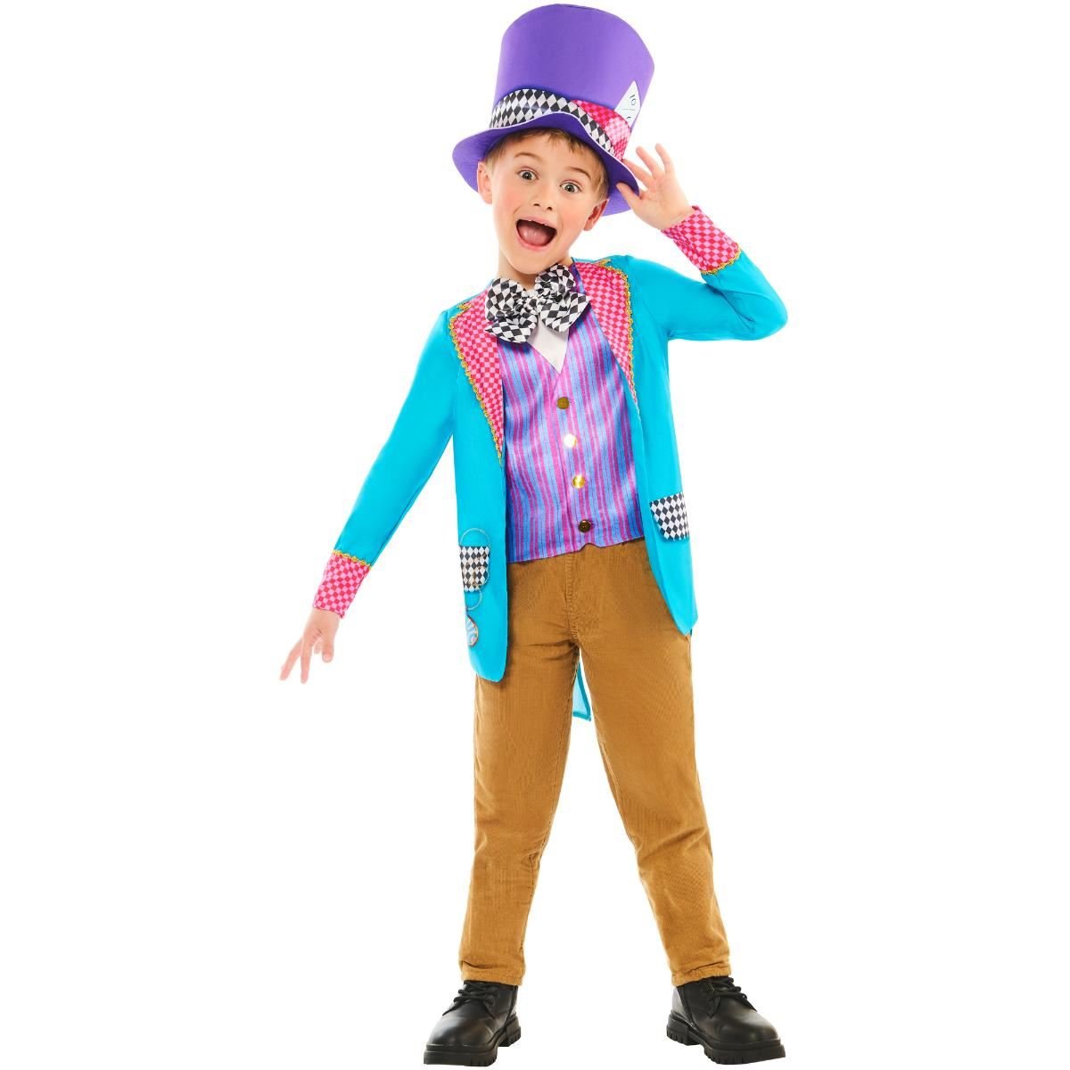 Rubies - Eccentric Hatter Costume - Child - Fancy Dress Central