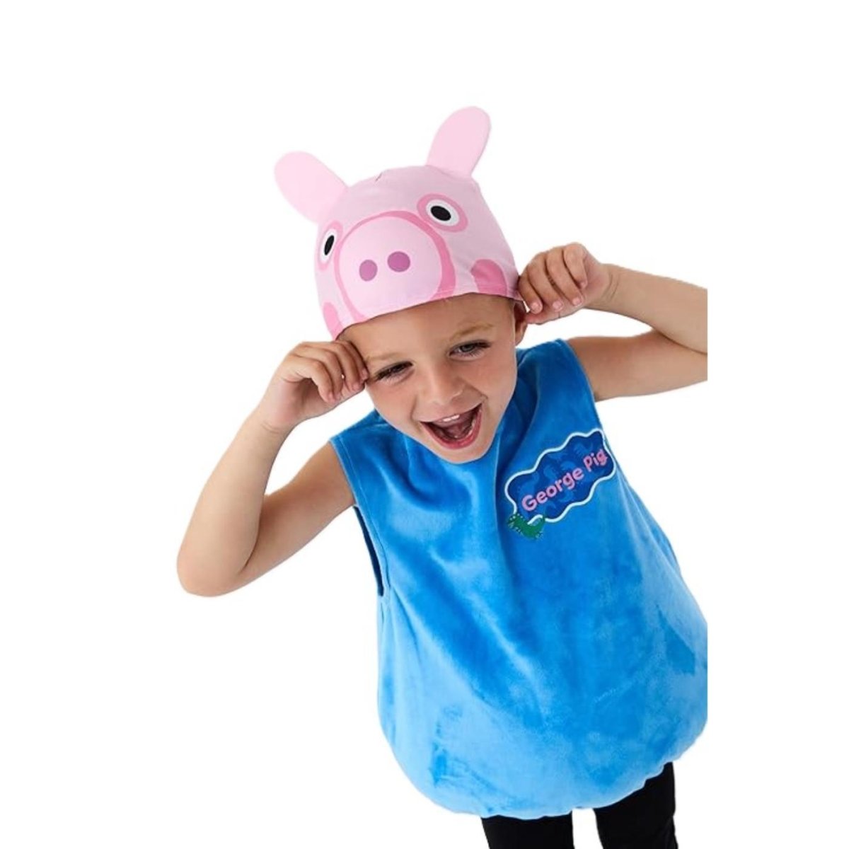 Blues Group - George Pig Costume - Boys - Fancy Dress Central