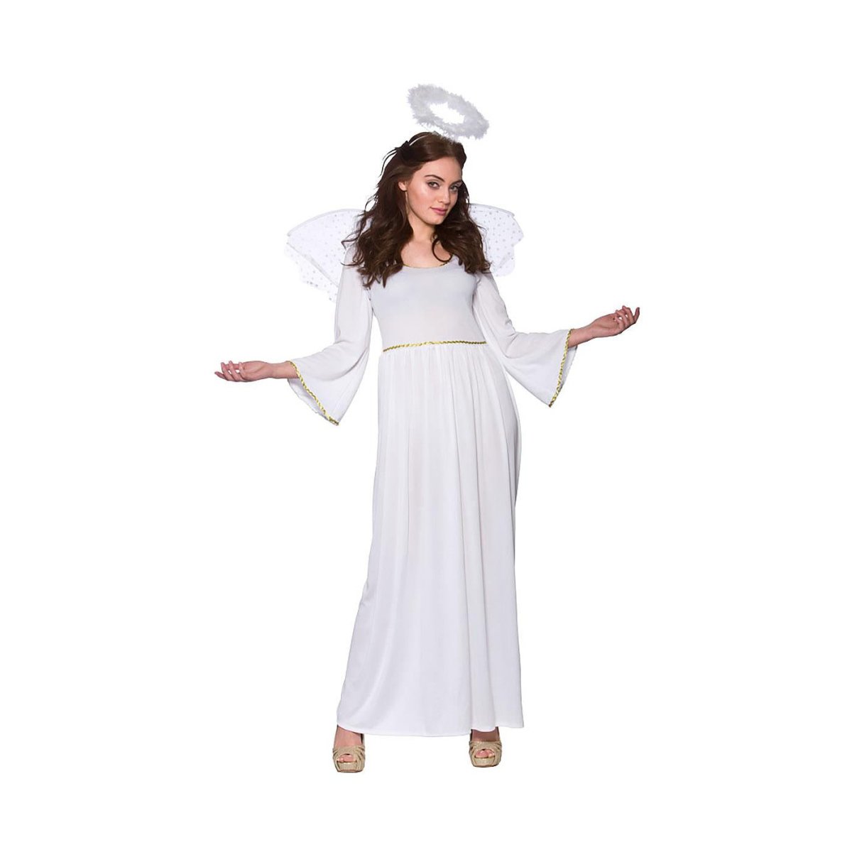 Wicked Costumes - Christmas Angel Costume - Women - Fancy Dress Central