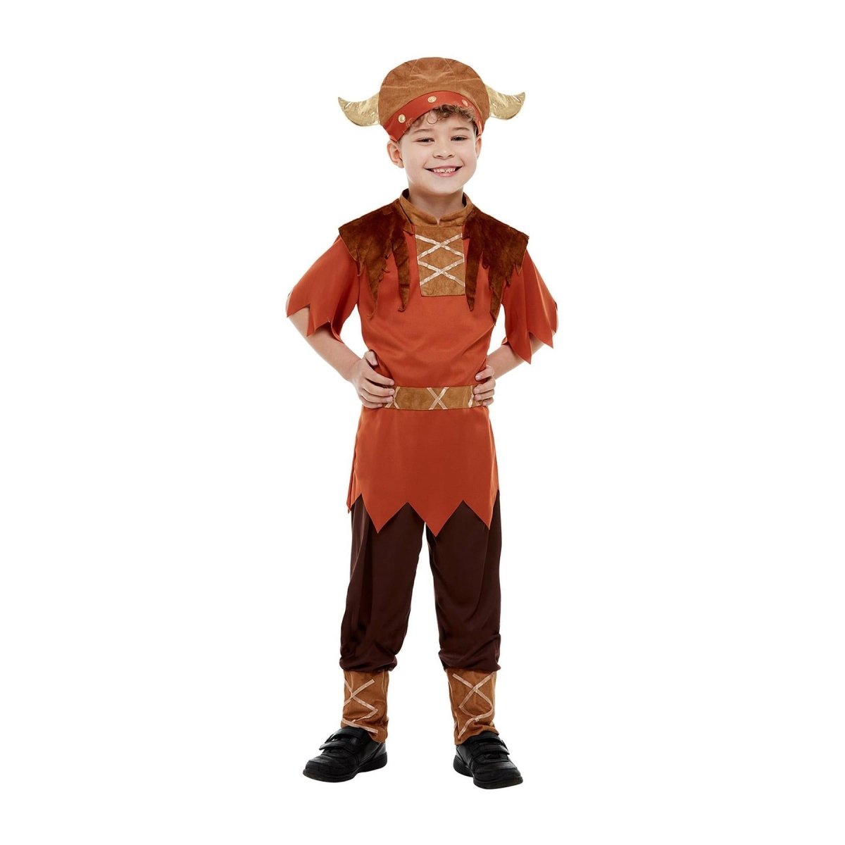 Smiffys - Norse Warrior Viking Costume - Boys - Fancy Dress Central