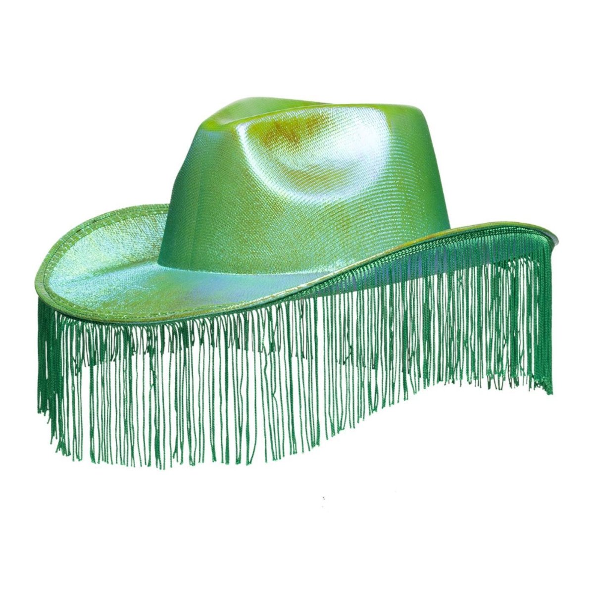 Fancy Dress Central - Fabulous Cowboy Hat (Green) - Adult - Fancy Dress Central