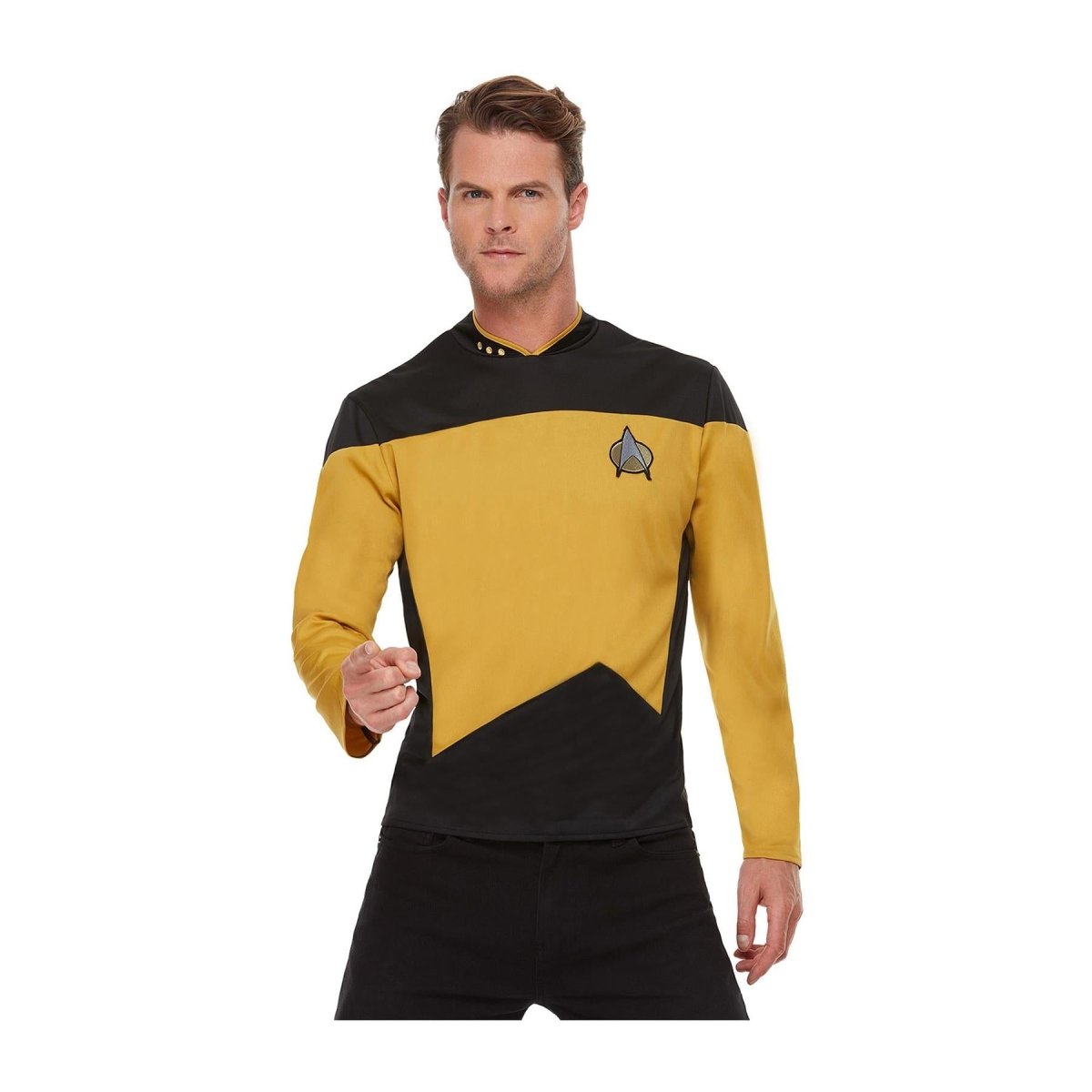 Smiffys - Star Trek The Next Generation Operations Uniform - Men - Fancy Dress Central