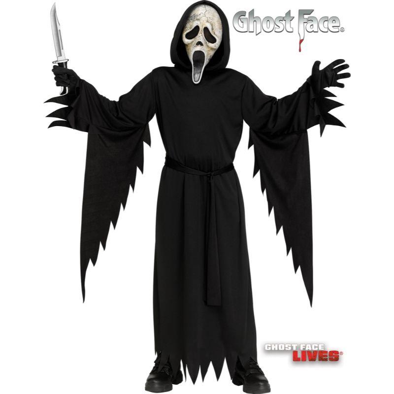 Wicked Costumes - Ghost Face Scream VI Aged Costume - Child - Fancy Dress Central
