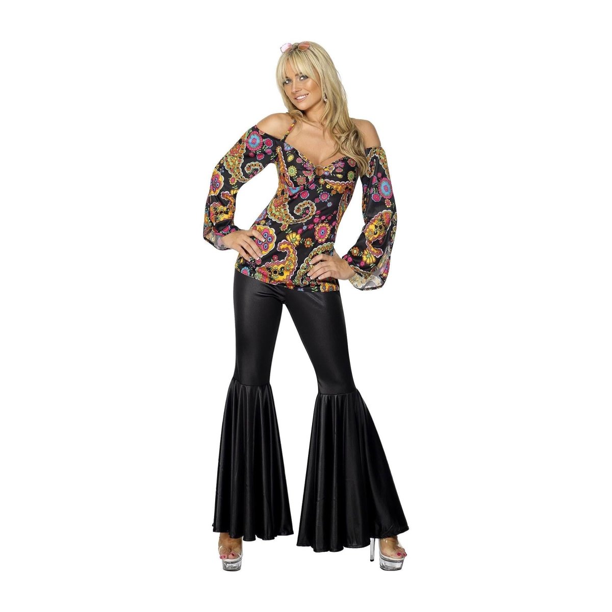 Smiffys - Hippie Costume - Women - Fancy Dress Central