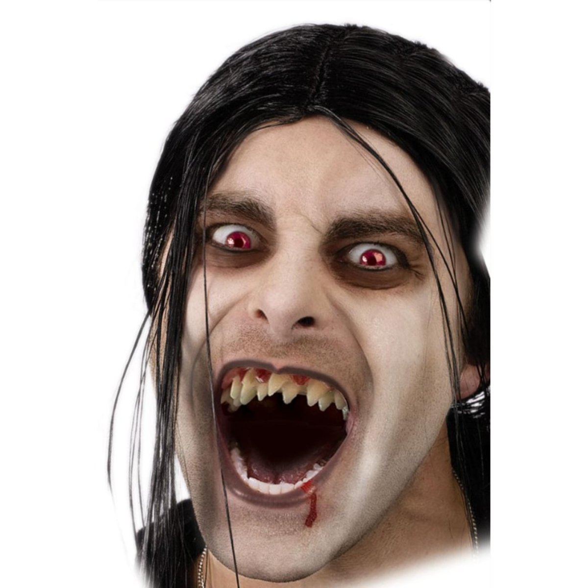 Wicked Costumes Ltd - Double Fang Vampire Teeth - Adult - Fancy Dress Central