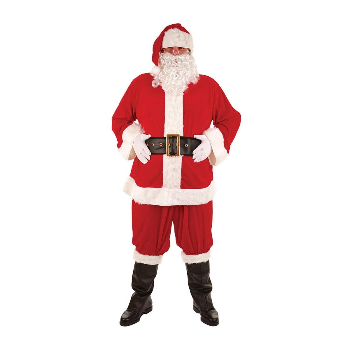 Wicked Costumes - Santa Costume (8 Piece) - Men - Fancy Dress Central