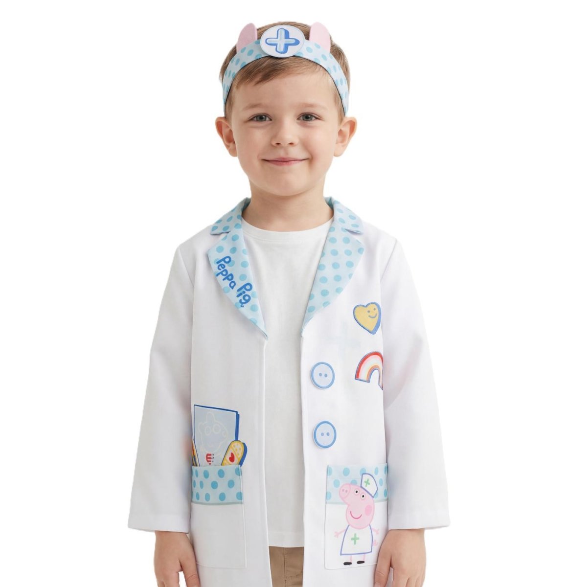 Blues Group - Peppa Pig Doctor Costume - Child - Fancy Dress Central