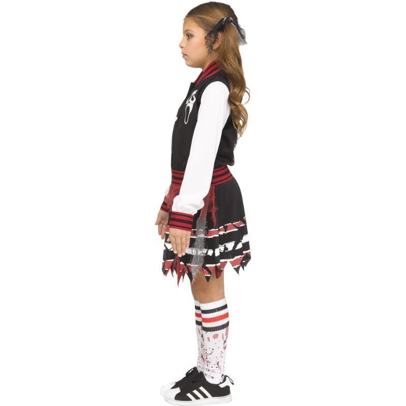 Wicked Costumes - Ghost Face Scream for the Team Costume - Girls - Fancy Dress Central