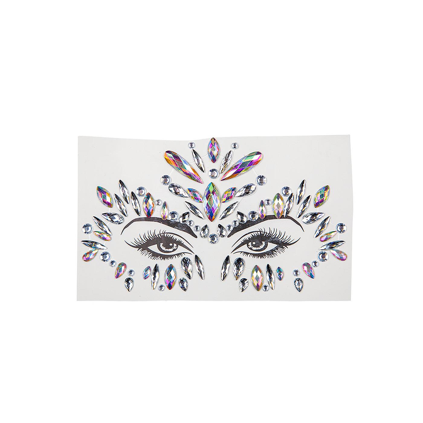 Sparkle Eyes Face Jewels - Adult