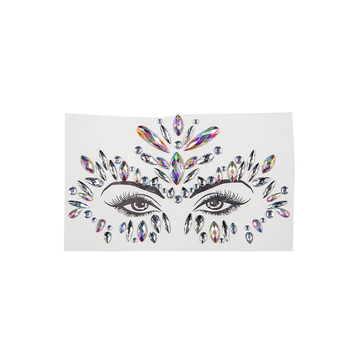 Wicked Costumes Ltd - Sparkle Eyes Face Jewels - Adult - Fancy Dress Central