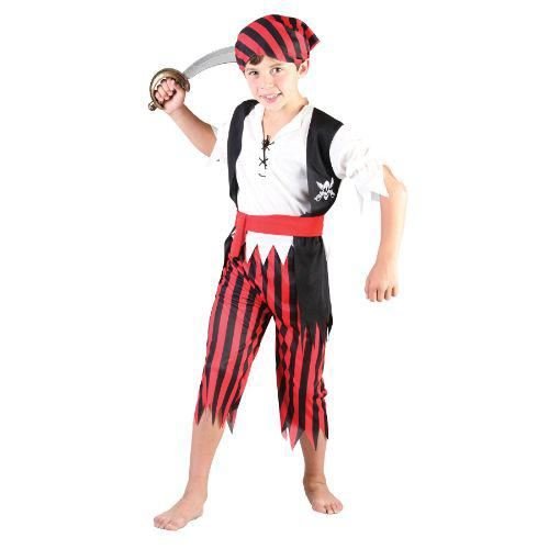 Rubies - Pirate Jim Buccaneer Costume - Boys - Fancy Dress Central