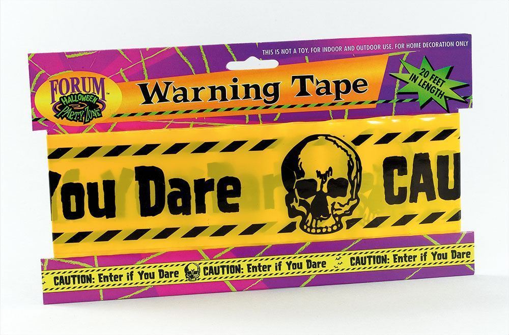 Rubies Masquerade Co. (UK) Ltd - Halloween Warning Tape - Party Decoration - Fancy Dress Central