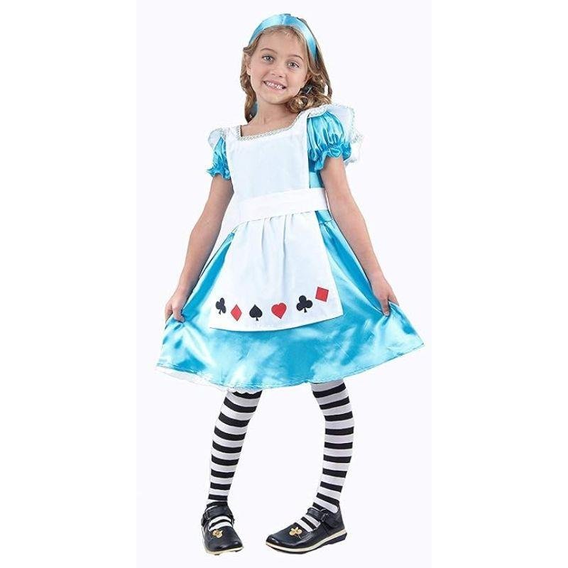 Henbrandt - Alice In Wonderland Costume - Girls - Fancy Dress Central