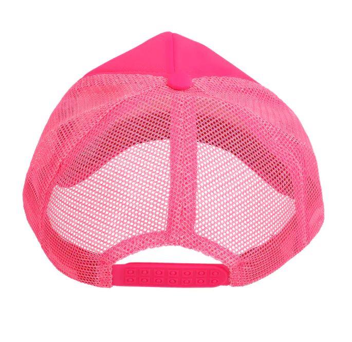 Boland - 90s Neon Cap (Pink) - Adult - Fancy Dress Central