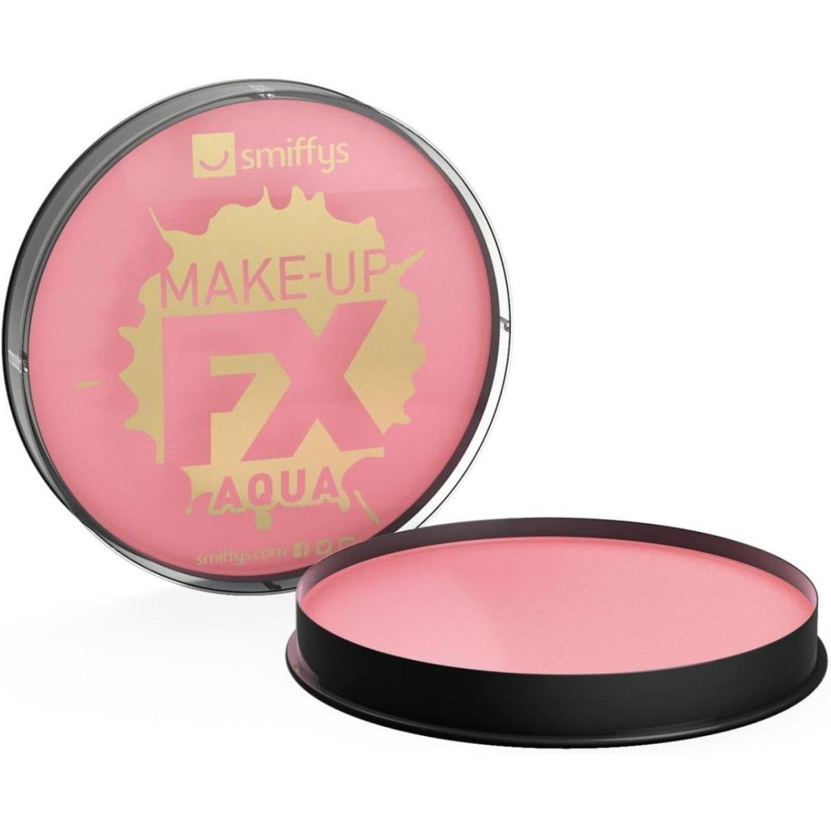 Smiffys - Make - Up FX Face and Body Paint - Pink - Fancy Dress Central