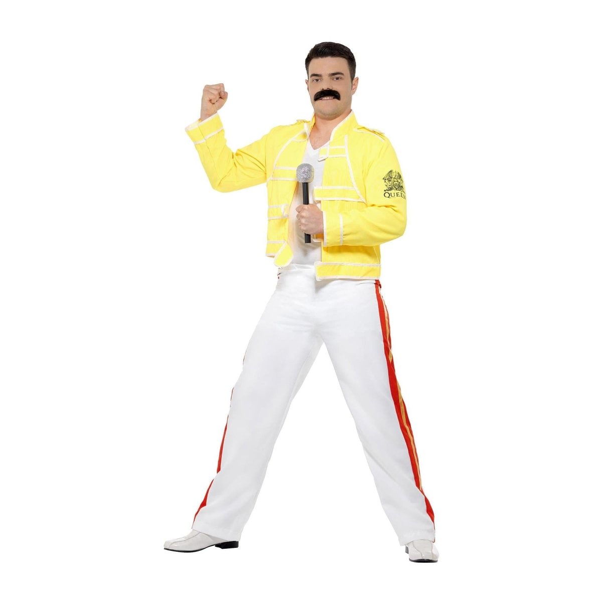 Smiffys - Queen Freddie Mercury Costume - Men - Fancy Dress Central