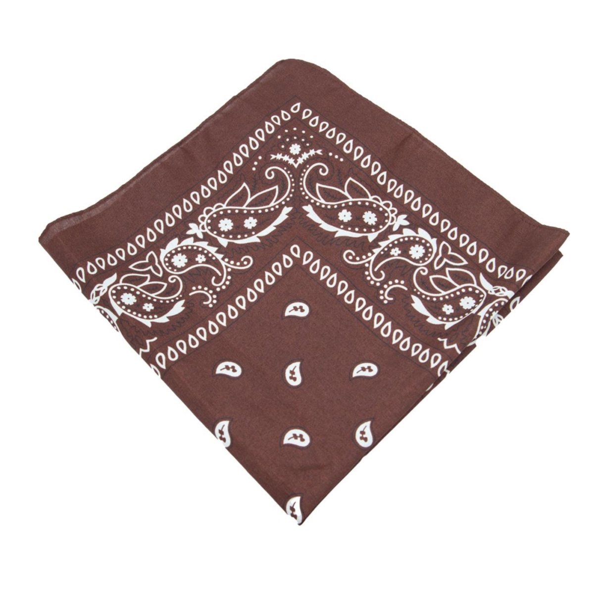 Wicked Costumes Ltd - Cowboy Bandana (Brown) - Adult - Fancy Dress Central
