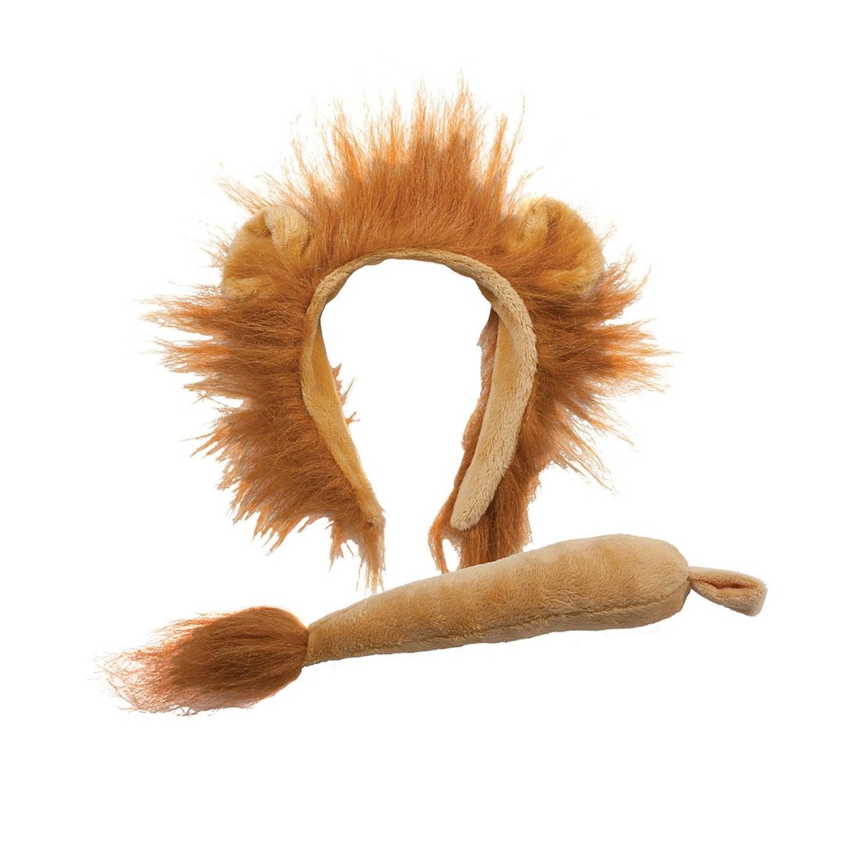 Wicked Costumes Ltd - Lion Ears & Tail - Child - Fancy Dress Central