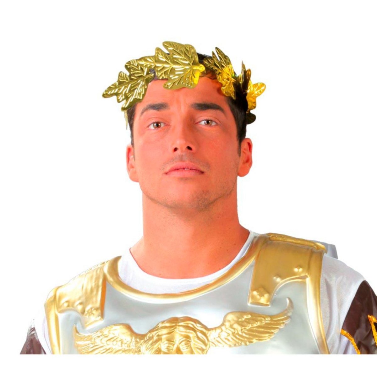 Fiestas Guirca - Gold Leaf Roman Headband - Adult - Fancy Dress Central