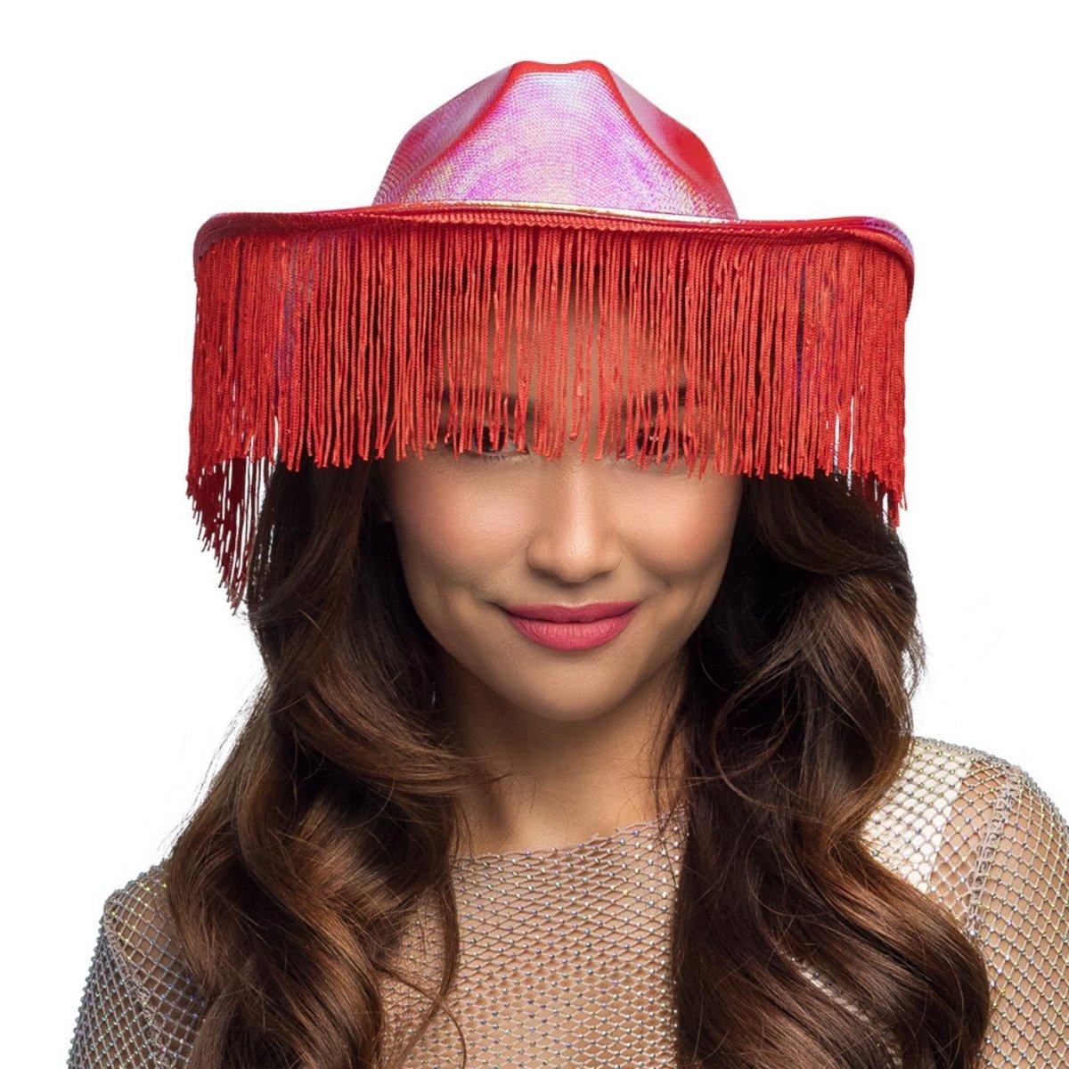 Fancy Dress Central - Fabulous Cowboy Hat (Hot Pink) - Adult - Fancy Dress Central