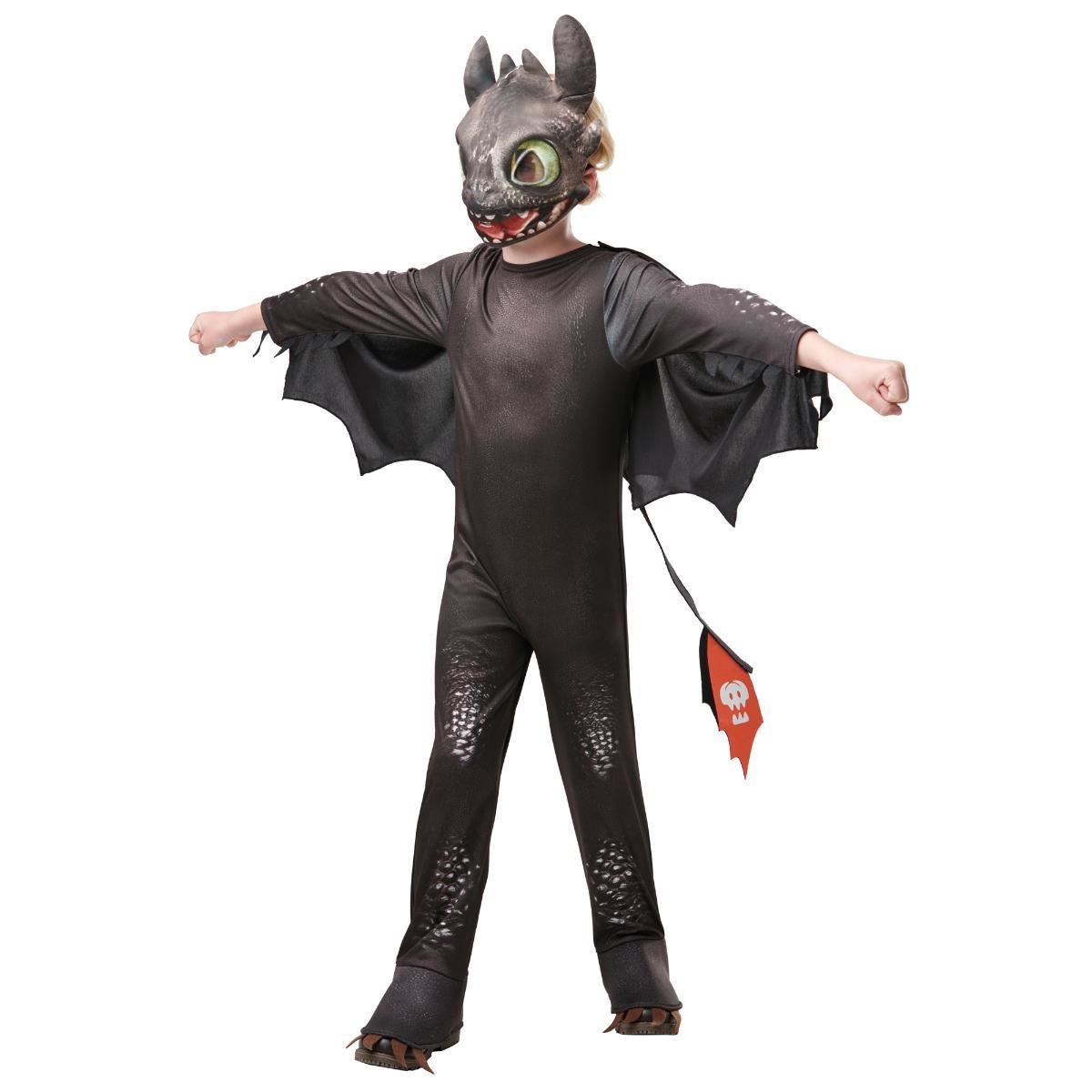 Rubies - Toothless Night Fury Costume - Child - Fancy Dress Central