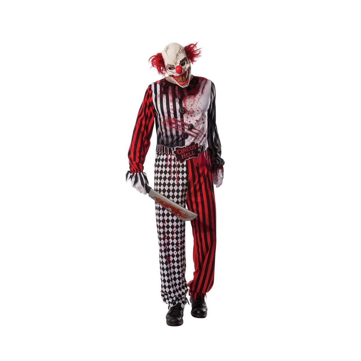 Rubies - Evil Clown Costume - Men - Fancy Dress Central