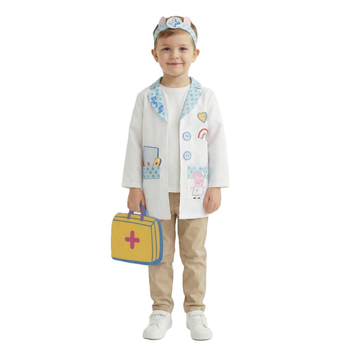 Blues Group - Peppa Pig Doctor Costume - Child - Fancy Dress Central