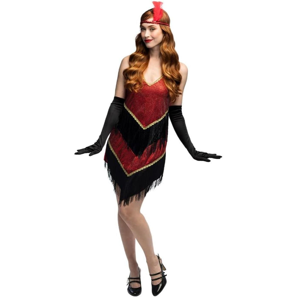 1920s Flapper Evelyn Costume - Womens