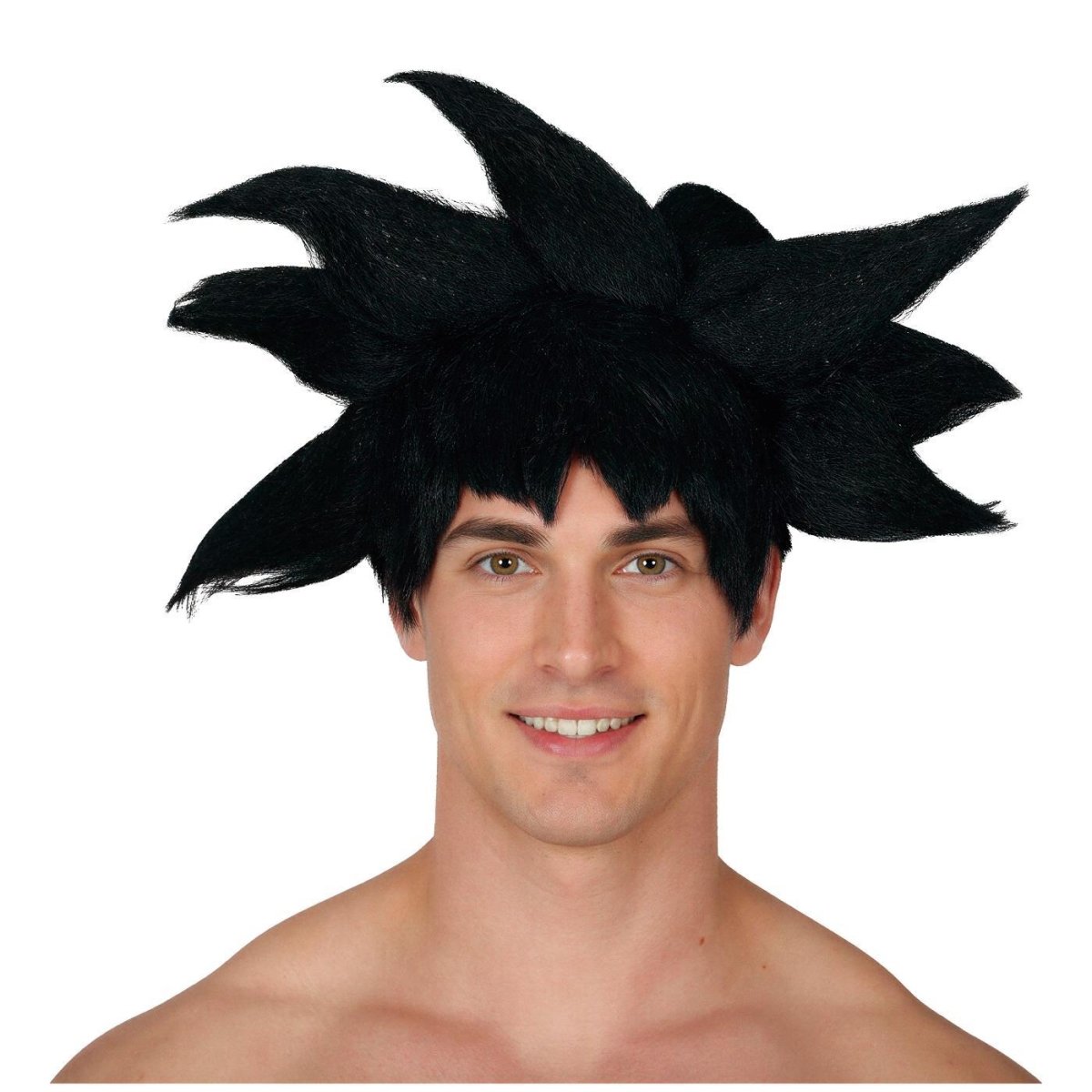 Fiestas Guirca - Martial Arts Warrior Wig - Men - Fancy Dress Central