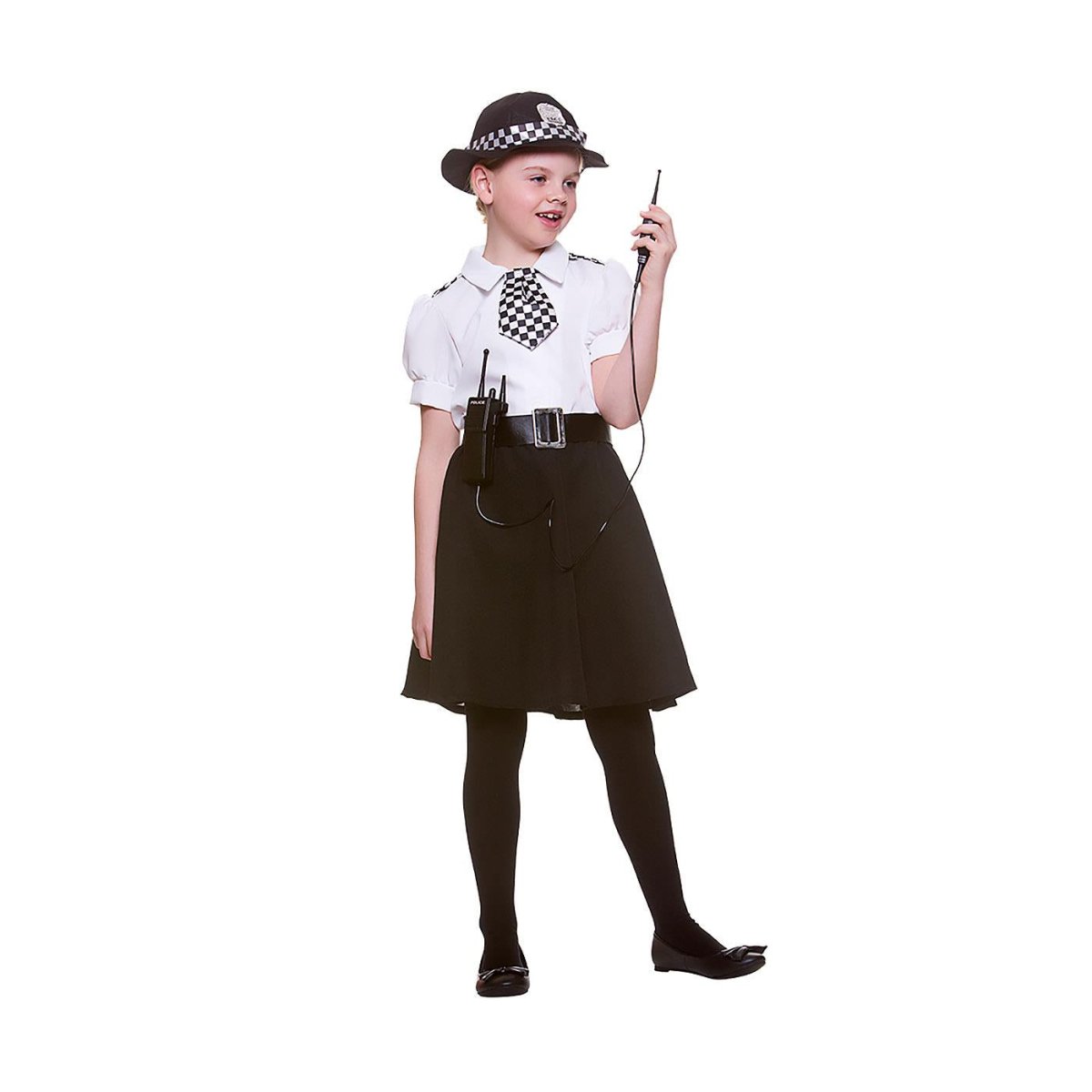 Wicked Costumes - WPC Police Officer Costume - Girls - Fancy Dress Central