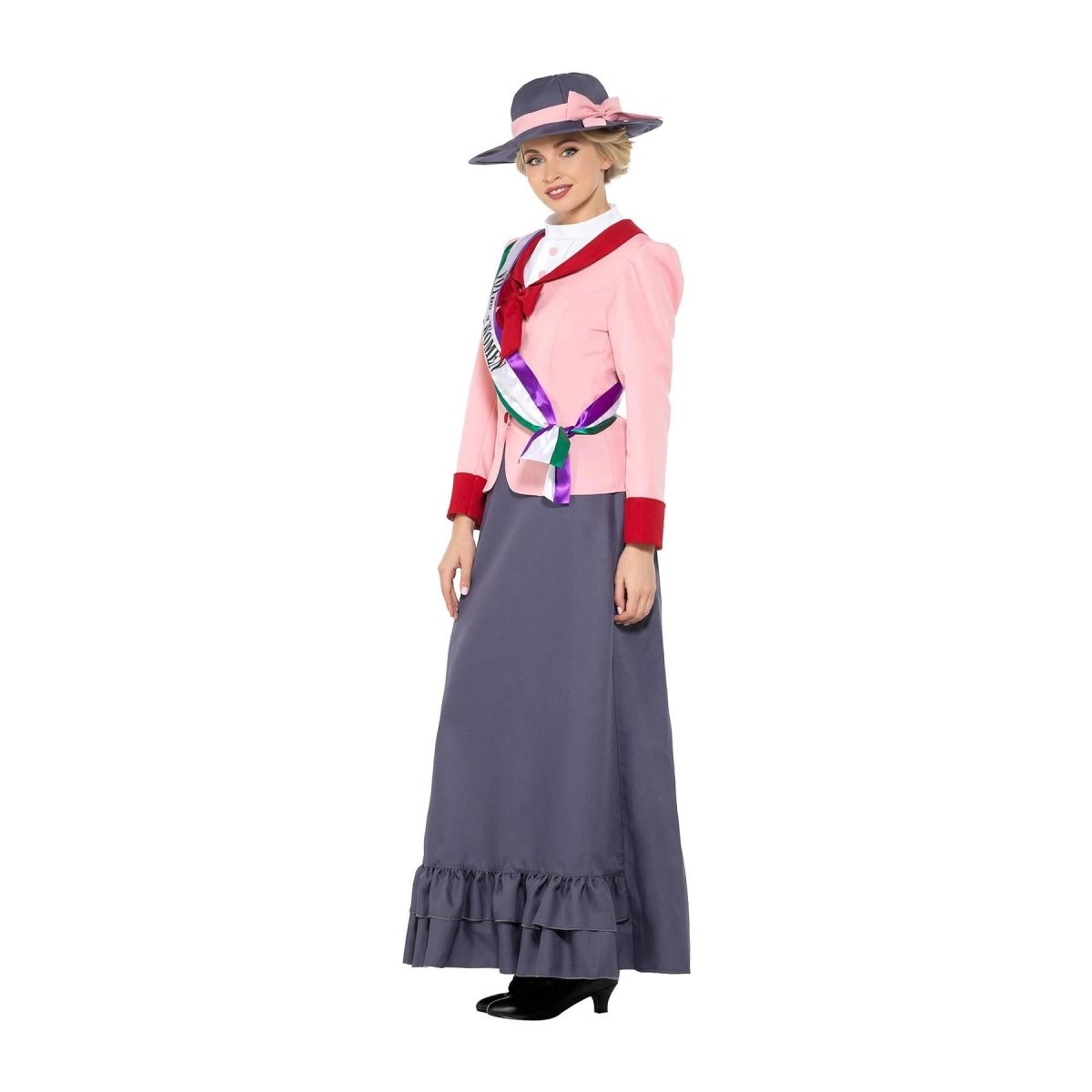 Smiffys - Victorian Suffragette Costume - Women - Fancy Dress Central