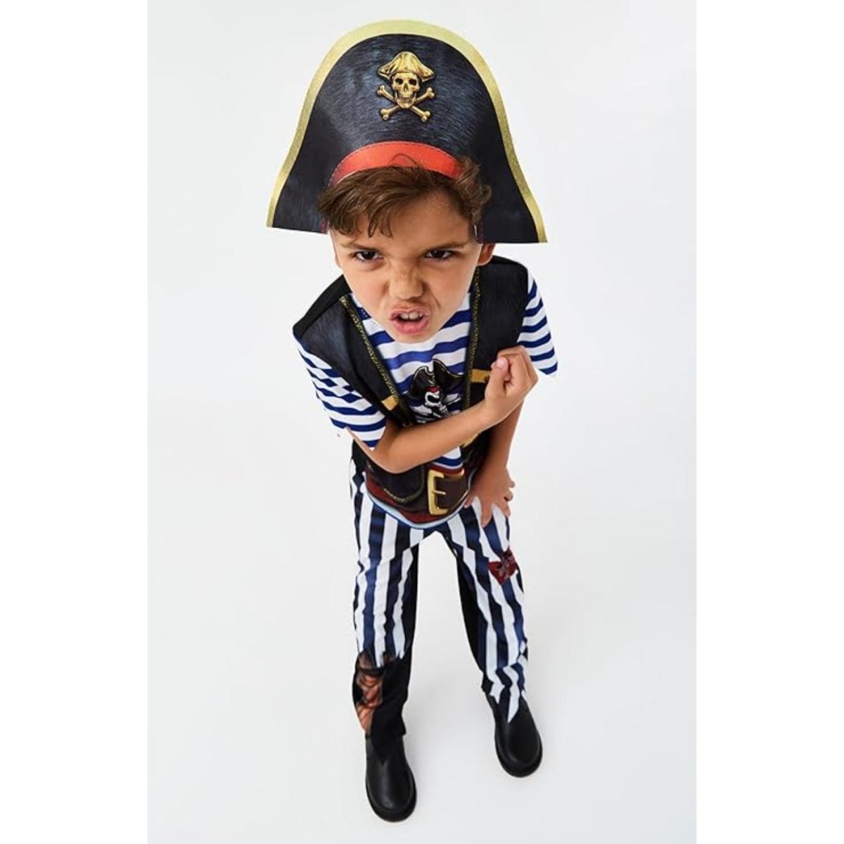Blues Group - Fearsome Pirate Costume - Boys - Fancy Dress Central