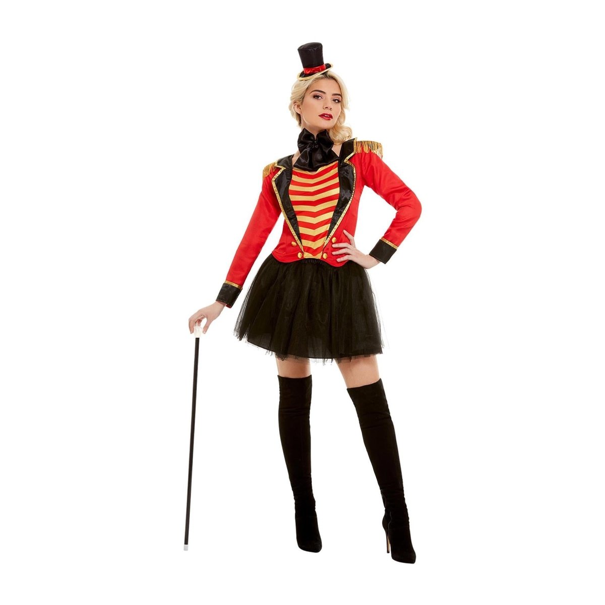 Smiffys - Circus Ringmaster Costume - Women - Fancy Dress Central