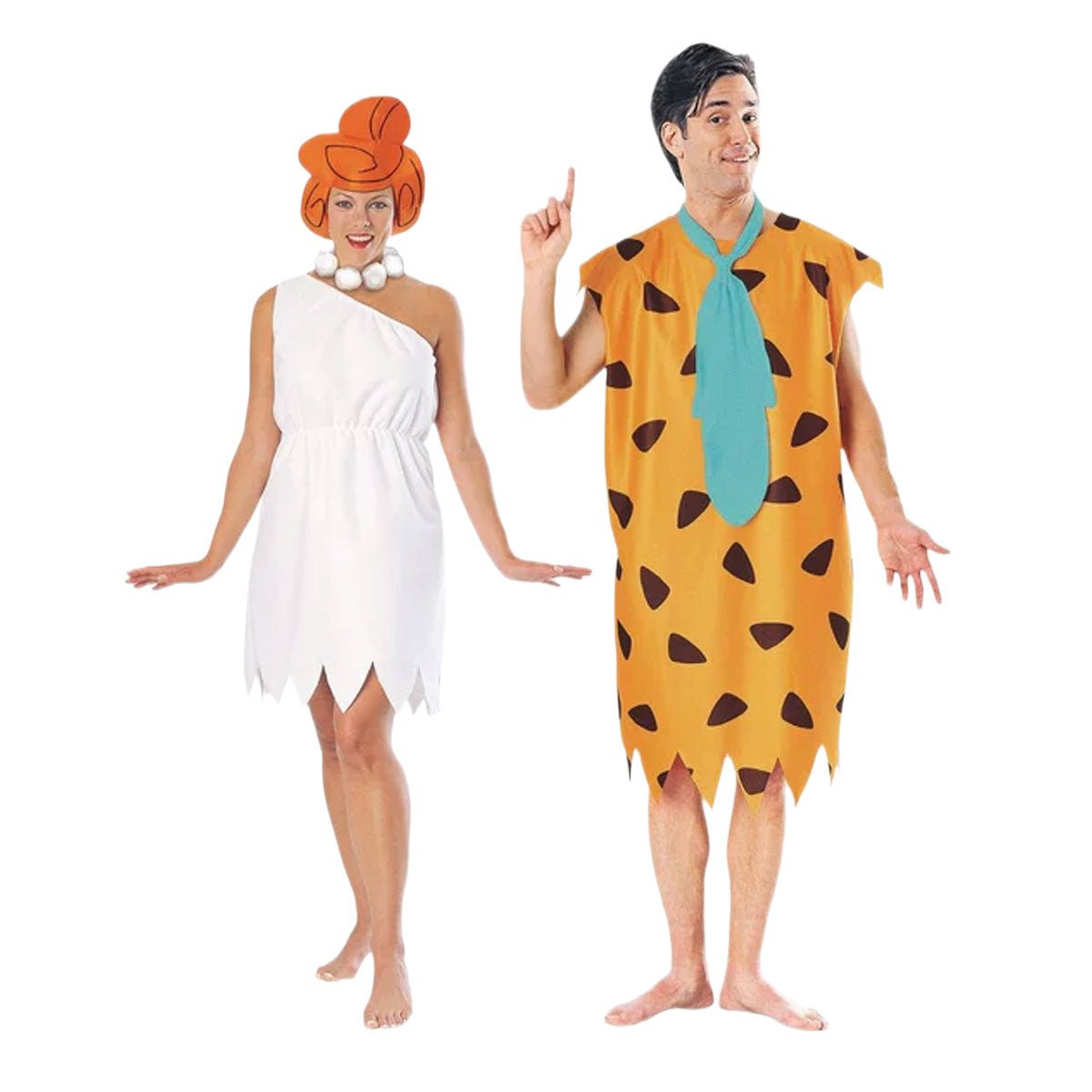 Rubies - Fred & Wilma Flintstone Classic Costumes - Couples Costume - Fancy Dress Central