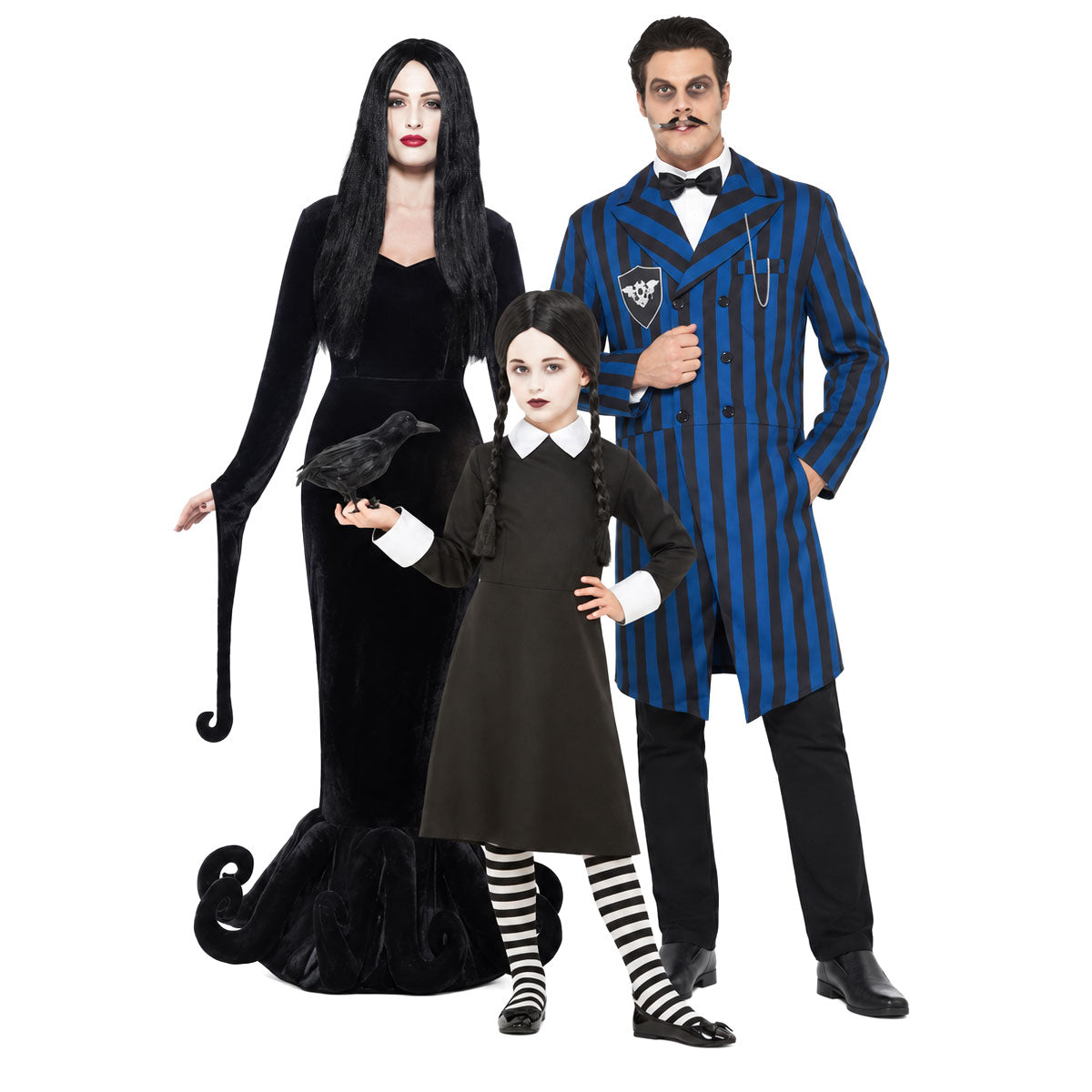 Gothic Creepy Family - Family Costume