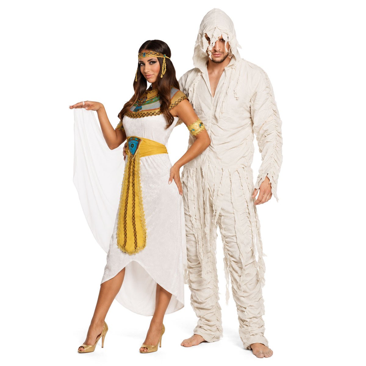 Boland - Anuket Egyptian & Mummy - Couples Costume - Fancy Dress Central