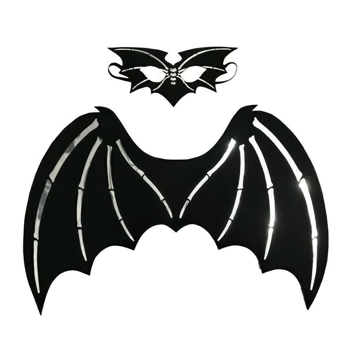 Rubies - Skeleton Wings & Mask - Rubies Adult Fancy Dress - Fancy Dress Central