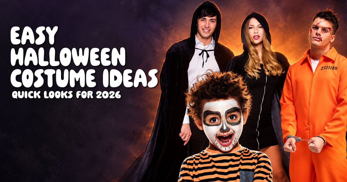 7 Easy Halloween Costume Ideas for Last-Minute Plans - Fancy Dress Central