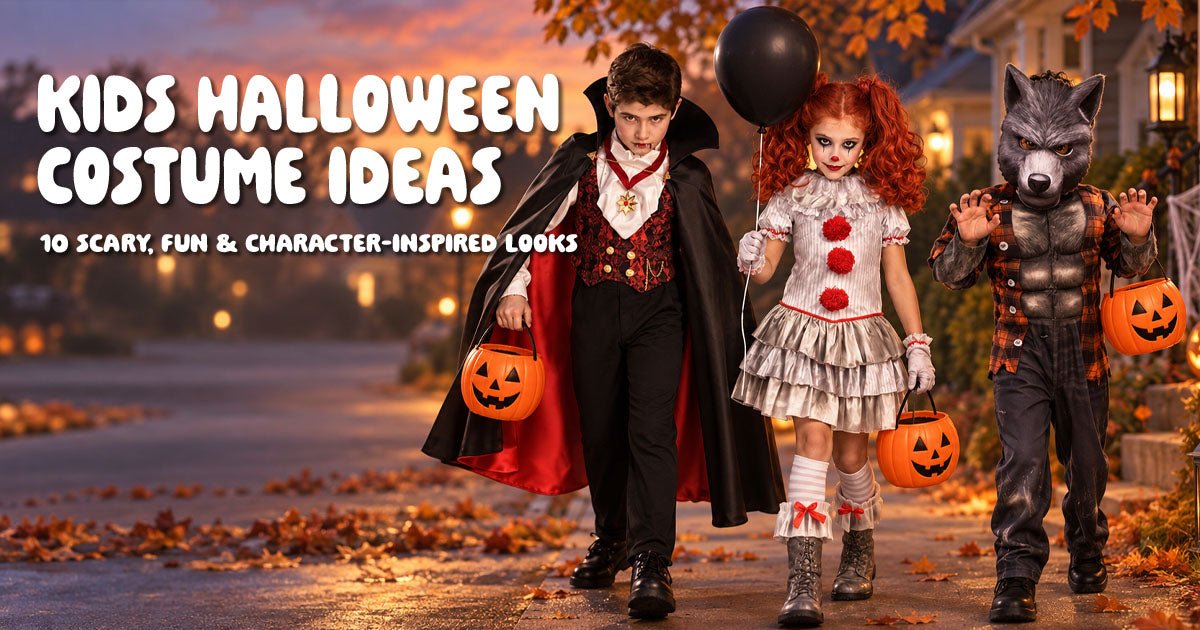 Kids Halloween Costume Ideas: 10 Scary, Fun & Character-Inspired Looks - Fancy Dress Central