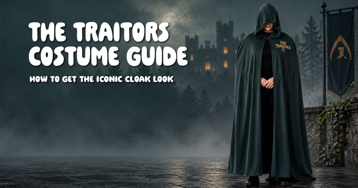 The Traitors Costume Guide: How to Get the Iconic Cloak Look - Fancy Dress Central