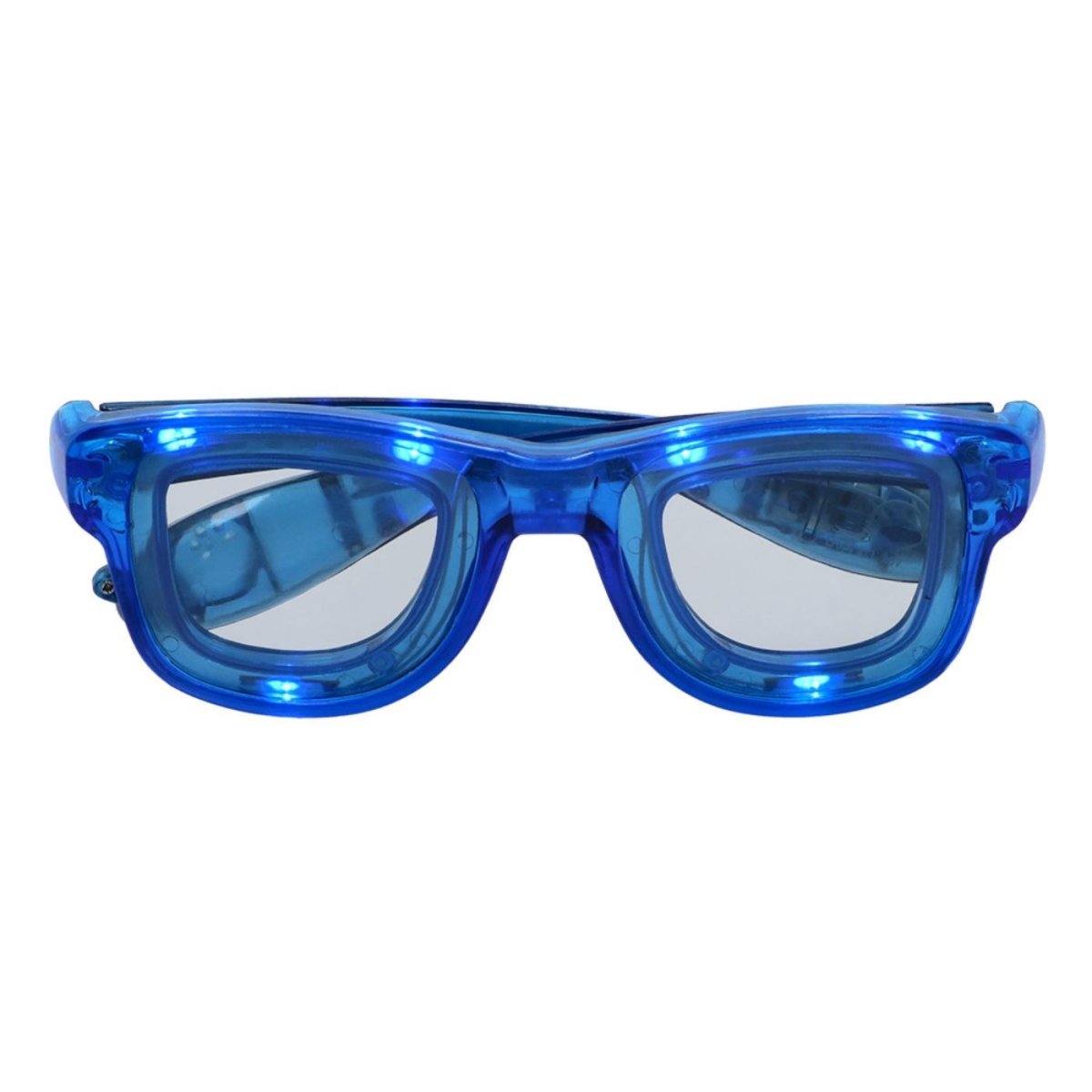 Boland - Blink LED Party Glasses (Blue) - Adult - Fancy Dress Central