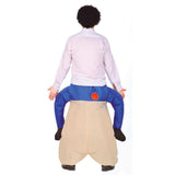 Inflatable Balls Carry Me Costume - Men