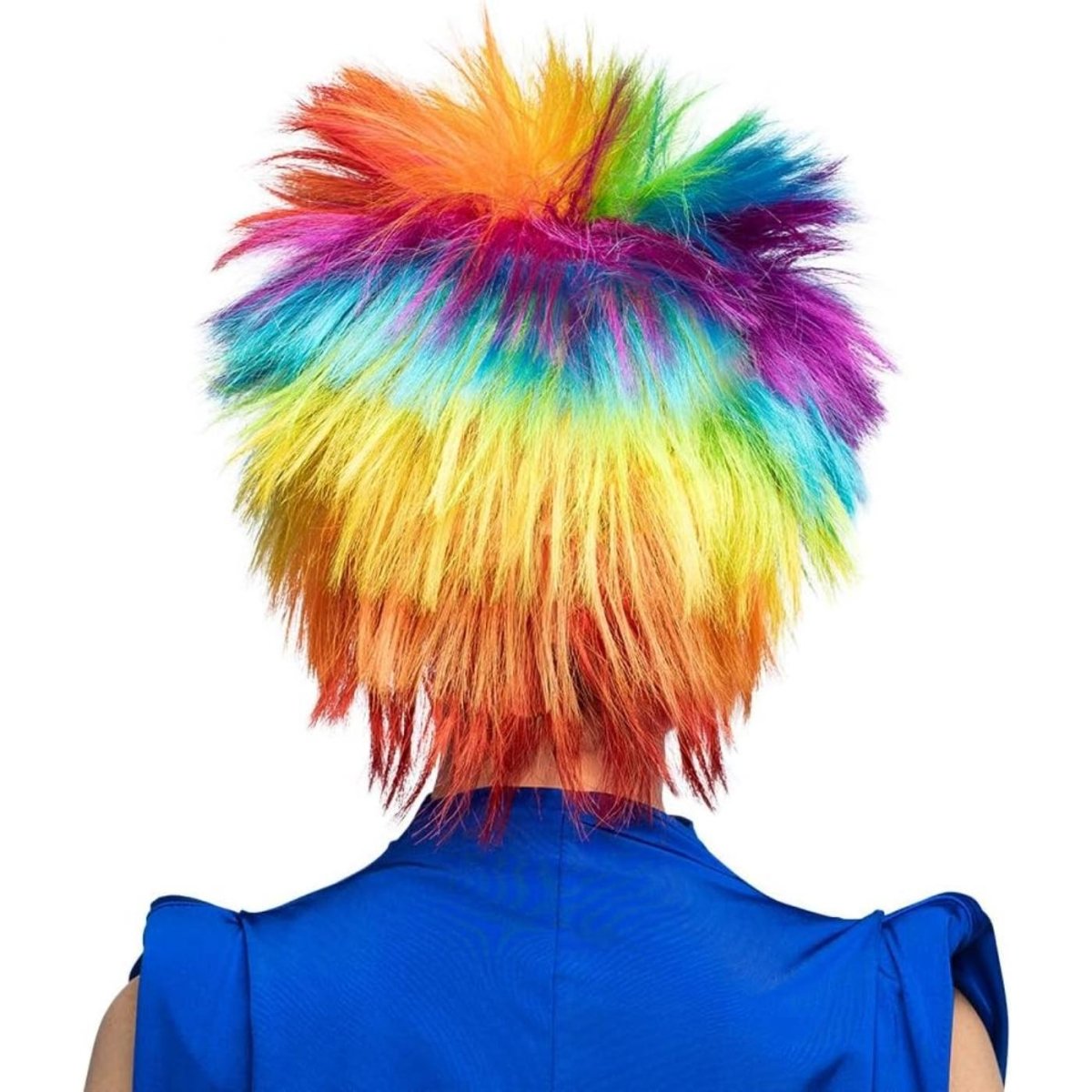 Boland - Rainbow Punk Wig - Adult - Fancy Dress Central