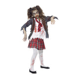 Zombie School Girl Costume - Girls