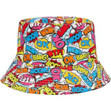 Boland - Rave Pop Art Bucket Hat - Adult - Fancy Dress Central
